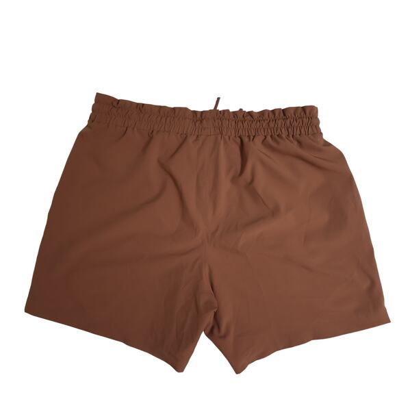 Mondetta Womens Active Short Drawstrings Cuffed Hem High Rise Pockets 3 Colors L - Picture 3 of 16